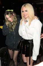 AVRIL ALVIGNE and PHEM Arrives at Concert Afterparty in London 05/09/2023