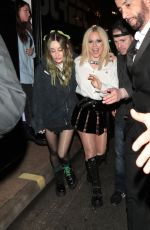 AVRIL ALVIGNE and PHEM Arrives at Concert Afterparty in London 05/09/2023