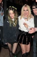 AVRIL ALVIGNE and PHEM Arrives at Concert Afterparty in London 05/09/2023