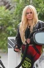 AVRIL LAVIGNE at a Gas Station in Malibu 05/28/2023