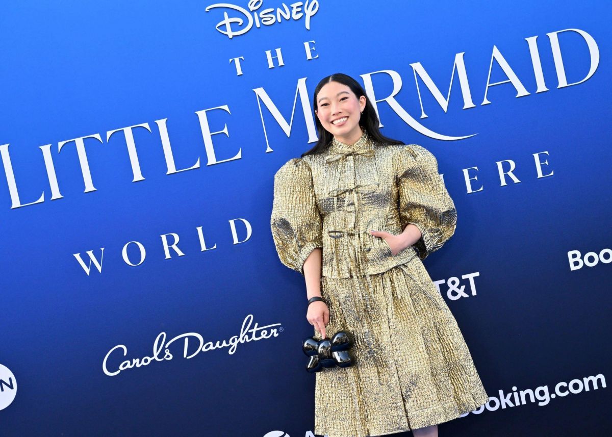 AWKWAFINA at The Little Mermaid World Premiere in Hollywood 05/08/2023 ...