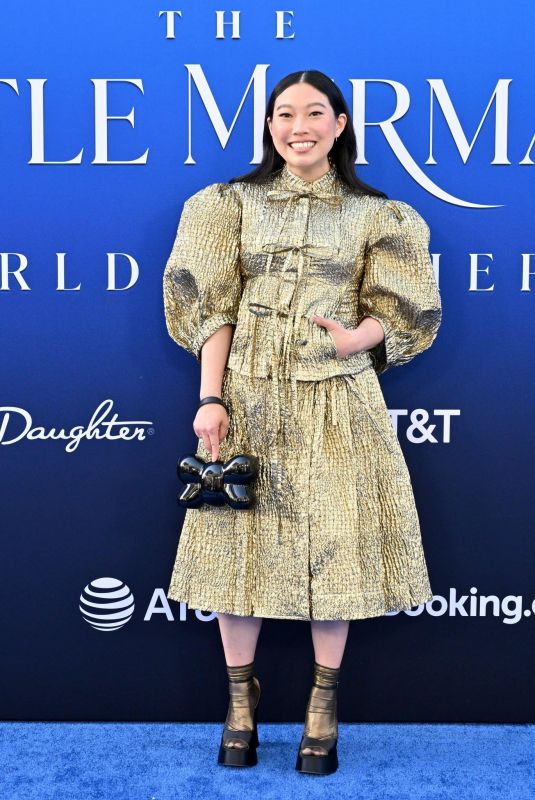 AWKWAFINA at The Little Mermaid World Premiere in Hollywood 05/08/2023