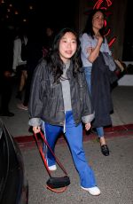 AWKWAFINA Leaves Catch Steak Restaurant in Los Angeles 05/13/2023