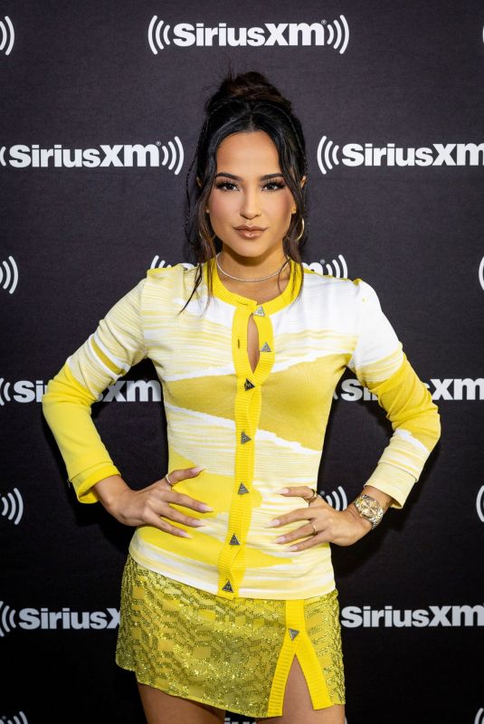 BECKY G at Siriusxm Studios in Miami Beach 05/05/2023