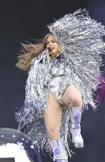 BECKY HILL Performs at Radio 1 Big Weekend in Manchester 05/28/2023