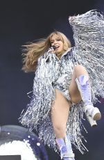 BECKY HILL Performs at Radio 1 Big Weekend in Manchester 05/28/2023