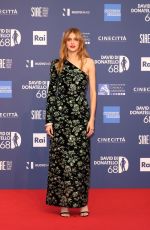 BENEDETTA PORCAROLI at 68th David Di Donatello Red Carpet in Rome 05/10/2023