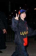 BILLIE EILISH Arrives at a Met Gala After-party in New York 05/01/2023