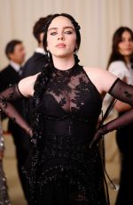 BILLIE EILISH at 2023 Met Gala Celebrating Karl Lagerfeld: A Line of Beauty in New York 05/01/2023