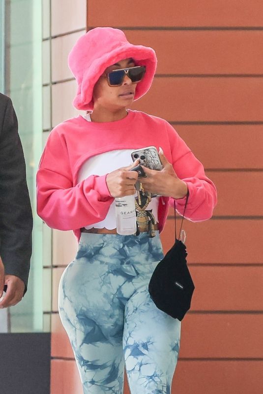 BLAC CHYNA Out Shopping at Rolex and Louis Vuitton Stores in Santa Monica 05/08/2023