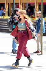 BLAKE LIVELY on the Set of It Ends With Us in New York 05/17/2023