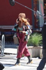BLAKE LIVELY on the Set of It Ends With Us in New York 05/17/2023