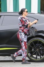 BRE TIESI Arrives at San Vicente Bungalows in West Hollywood 05/24/2023