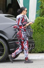 BRE TIESI Arrives at San Vicente Bungalows in West Hollywood 05/24/2023