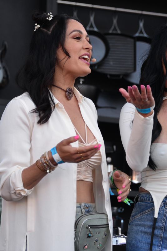 BRIE and NIKKI BELLA at Williams and Sonoma Culinary Stage at Bottlerock in Napa 05/26/2023