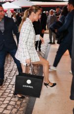 BRIE LARSON Leaves Martinez Hotel in Cannes 05/20/2023