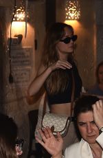 BRIE LARSON Night Out in Rome 05/09/2023