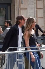 BRIE LARSON Out and About in Rome 05/12/2023