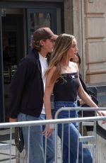 BRIE LARSON Out and About in Rome 05/12/2023