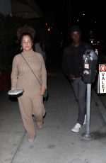BRIGID COULTER Out for Dinner at Giorgio Baldi in Santa Monica 05/19/2023