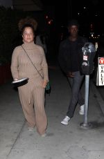 BRIGID COULTER Out for Dinner at Giorgio Baldi in Santa Monica 05/19/2023