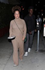 BRIGID COULTER Out for Dinner at Giorgio Baldi in Santa Monica 05/19/2023