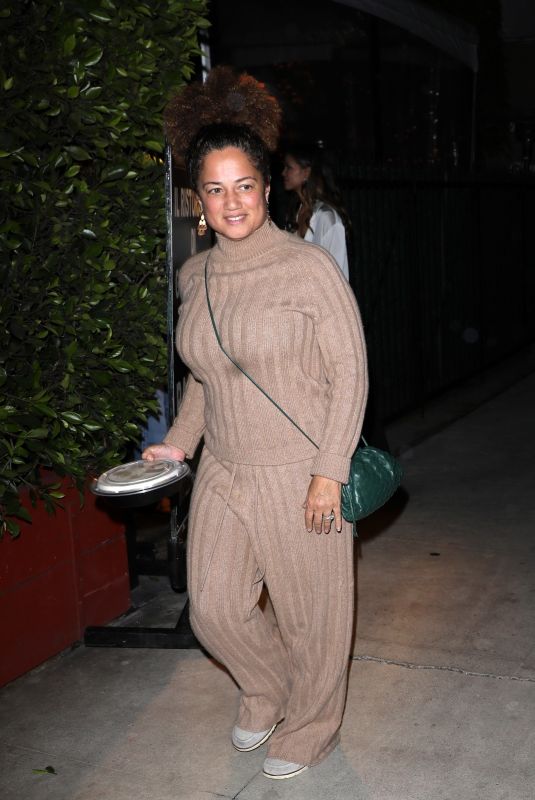 BRIGID COULTER Out for Dinner at Giorgio Baldi in Santa Monica 05/19/2023
