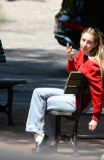 BROOKE BALDWIN Out for Iced Beverage in Pound Ridge 05/26/2023