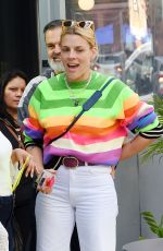 BUSY PHILIPPS and Marc Silverstein Out for Lunch in New York 05/05/2023