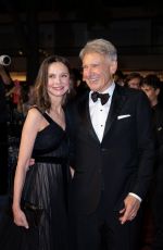 CALISTA FLOCKHART and Harrison Ford at Indiana Jones and the Dial of Destiny Premiere at 76th Cannes Film Festival 05/18/2023