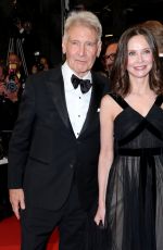 CALISTA FLOCKHART and Harrison Ford at Indiana Jones and the Dial of Destiny Premiere at 76th Cannes Film Festival 05/18/2023