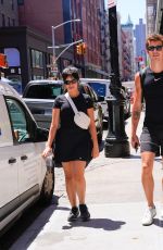 CAMILA CABELLO and Shawn Mendes in Black Athleisure Out in New York 05/25/2023