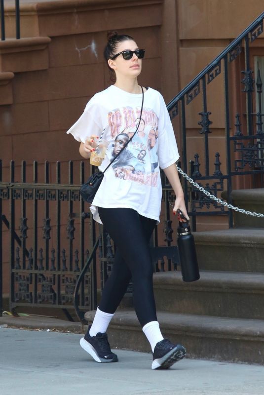 CAMILA MORRONE Leaves Gym Class in New York 05/27/2023