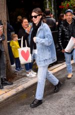 CAMILA MORRONE Leaves Her Hotel in New York 05/02/2023
