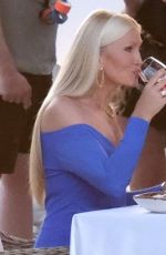 CAPRICE BOURRET Out Filming in Ibiza 04/26/2023