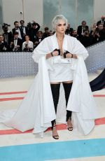CARA DELEVINGNE at 2023 Met Gala Celebrating Karl Lagerfeld: A Line of Beauty in New York 05/01/2023