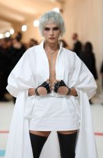 CARA DELEVINGNE at 2023 Met Gala Celebrating Karl Lagerfeld: A Line of Beauty in New York 05/01/2023