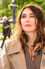 CARICE VAN HOUTEN Campaigns in Front of Rabobank
