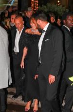 CARLA BRUNI Arrives at Chopard Party in Cannes 05/19/2023