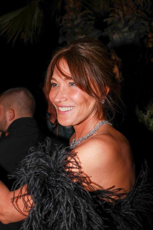 CARLA BRUNI Arrives at Chopard Party in Cannes 05/19/2023