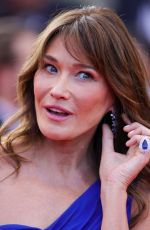 CARLA BRUNI at Firebrand Premiere at 76th Cannes Film Festival 05/21/2023