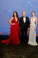 CATHERINE ZETA JONES and CARYZ ZETA DOUGLAS at Cannes Film Festival Opening Dinner 05/16/2023