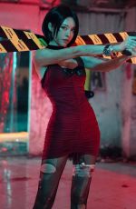 CATHRYN LI at a Cosplay Photoshoot, May 2023