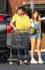 CAYLEE COWAN and Casey Affleck at Gelson