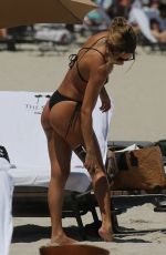 CHANTEL JEFFRIES in Bikini at a Beach in Miami 05/01/2023