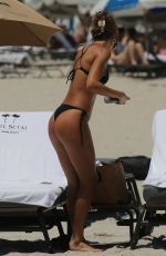 CHANTEL JEFFRIES in Bikini at a Beach in Miami 05/01/2023