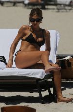 CHANTEL JEFFRIES in Bikini at a Beach in Miami 05/01/2023