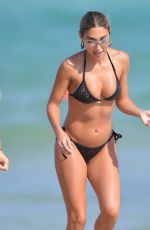 CHANTEL JEFFRIES in Bikini at a Beach in Miami 05/06/2023