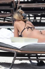 CHANTEL JEFFRIES in Bikini at a Beach in Miami 05/28/2023