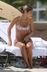 CHANTEL JEFFRIES in Bikini on the Beach in Miami 05/02/2023